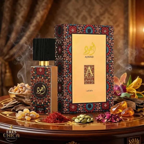 AJWAD de Lattafa - Perfume árabe Floral Oriental Amaderado