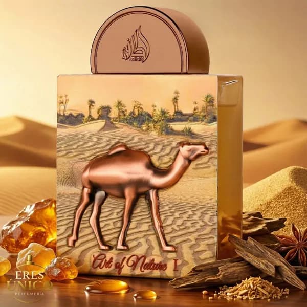 ART OF NATURE I de Lattafa - Perfume árabe Oriental Amaderado / Cuero