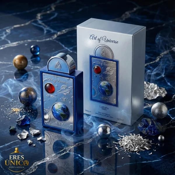 ART OF UNIVERSE de Lattafa - Perfume árabe Aromático Cítrico / Amaderado