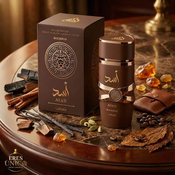 ASAD BOURBON de Lattafa - Perfume árabe Oriental Amaderado / Especiado