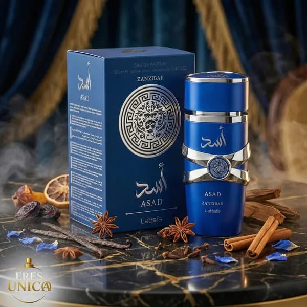 ASAD ZANZIBAR de Lattafa - Perfume árabe Aromático Especiado / Oriental