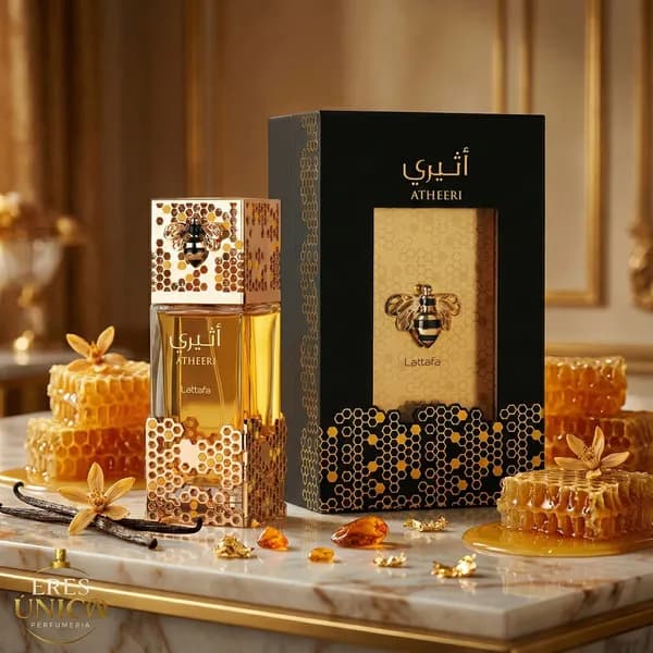 ATHEERI de Lattafa - Perfume árabe Floral Gourmand