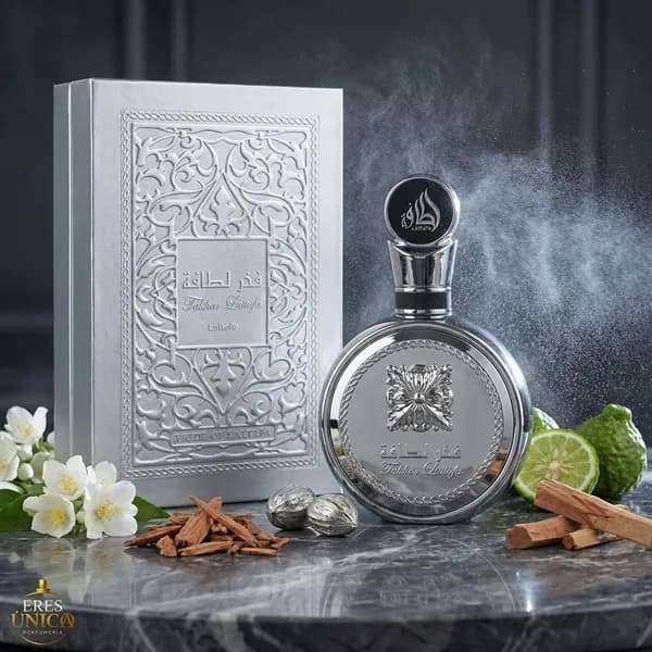 FAKHAR PLATIN de Lattafa - Perfume árabe Aromático Amaderado Oriental