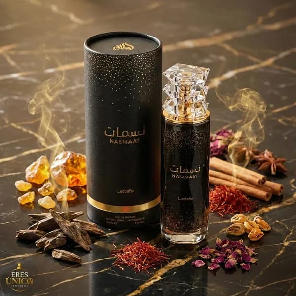 NASMAAT de Lattafa - Perfume árabe Floral Frutal / Oriental Floral