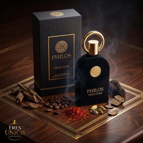 PHILOS OPUS NOIR - Perfume árabe Amaderada Aromática / Floral