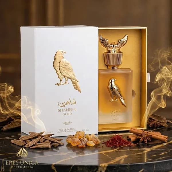 SHAHEEN GOLD de Lattafa Pride - Perfume árabe Aromático Frutal / Fougère