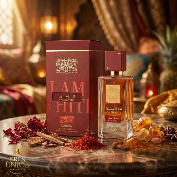 ANA ABIYEDH SCARLET de Lattafa - Perfume mujer Floral Oriental Especiado árabe