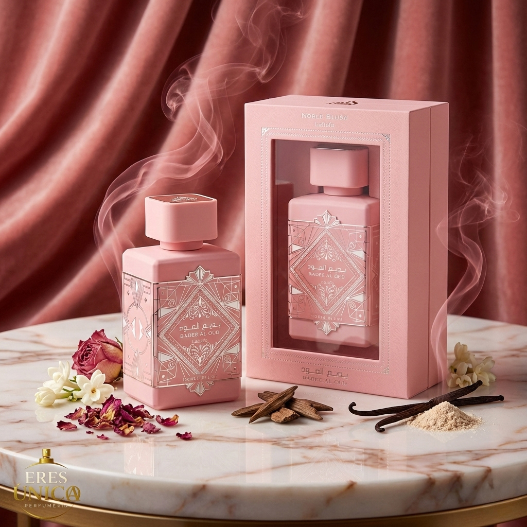 BADE'E AL OUD NOBLE BLUSH de Lattafa - Perfume árabe exclusivo