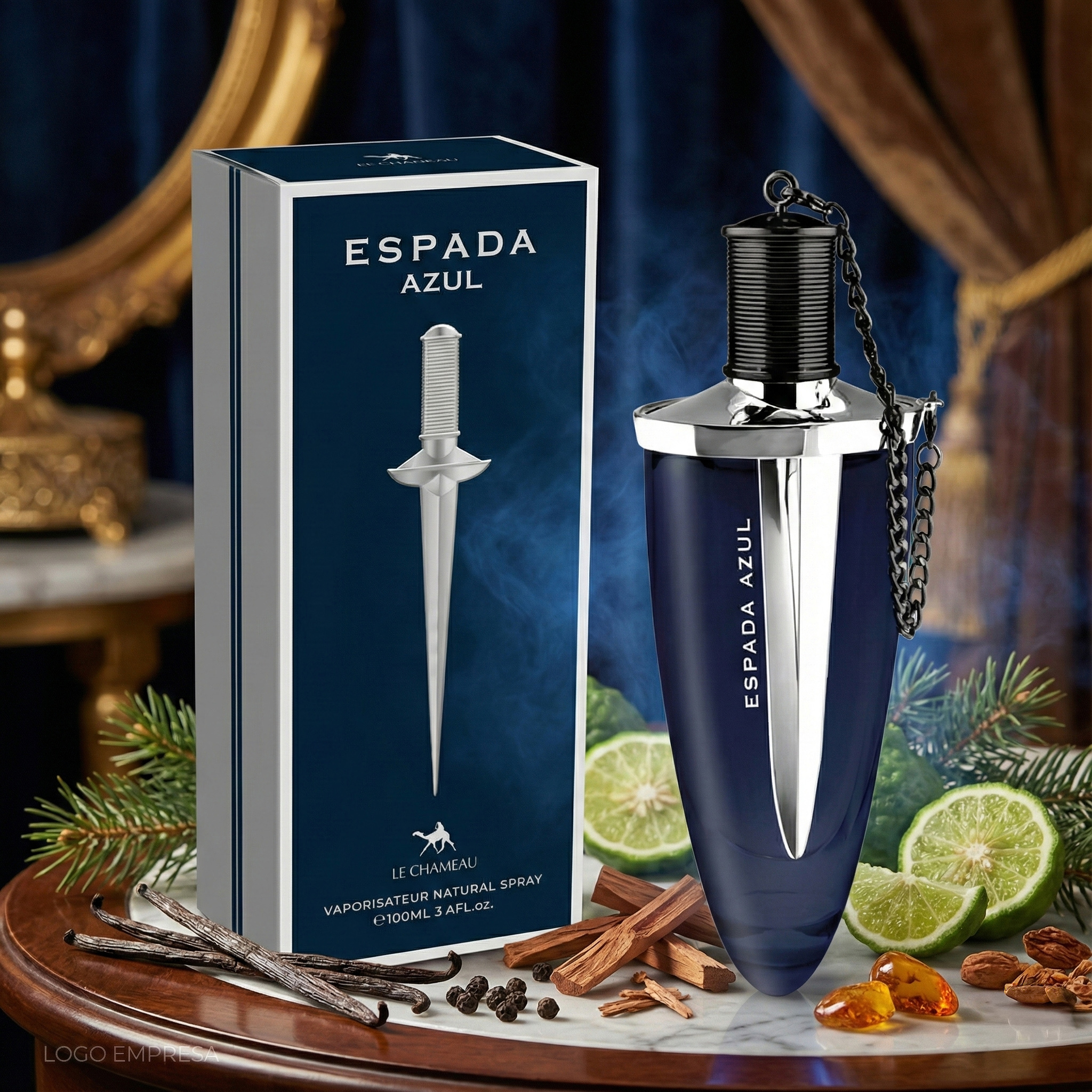 ESPADA AZUL de Le Chameau - Perfume árabe exclusivo