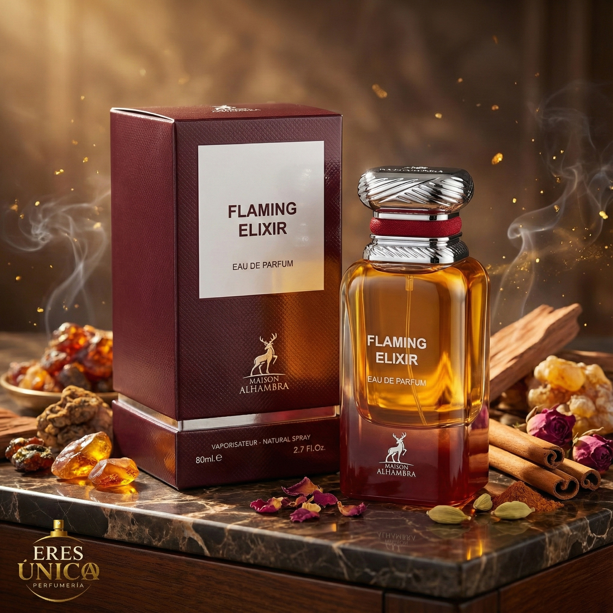 FLAMING ELIXIR de Maison Alhambra - Perfume árabe