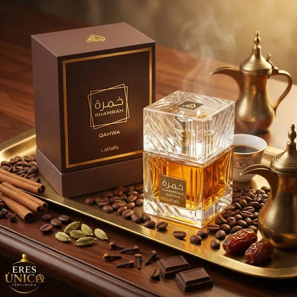 Frasco de Khamrah Qahwa de Lattafa