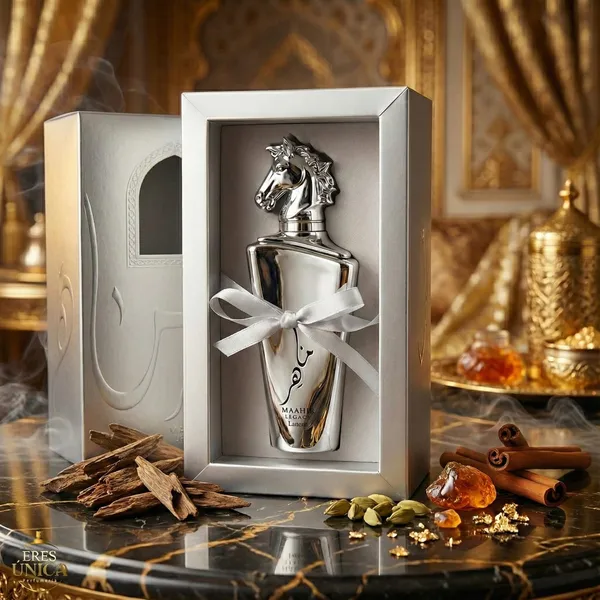 MAAHIR LEGACY de Lattafa - Perfume hombre Fougère / Aromático Fresco árabe