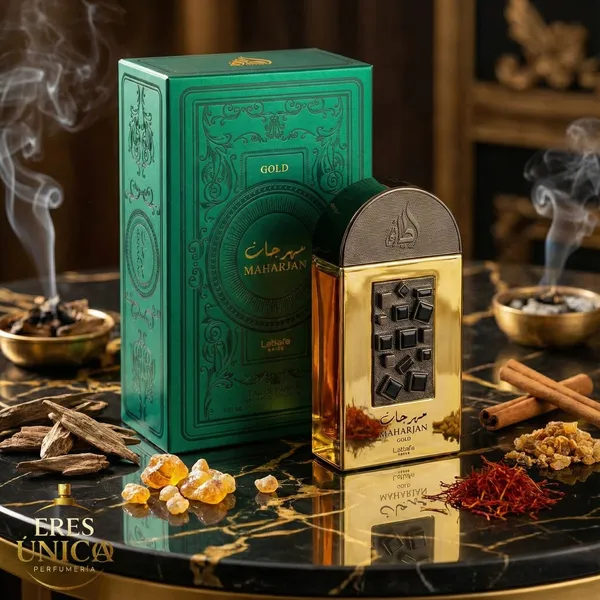 MAHARJAN GOLD de Lattafa - Perfume mujer Oriental Floral / Amaderado árabe