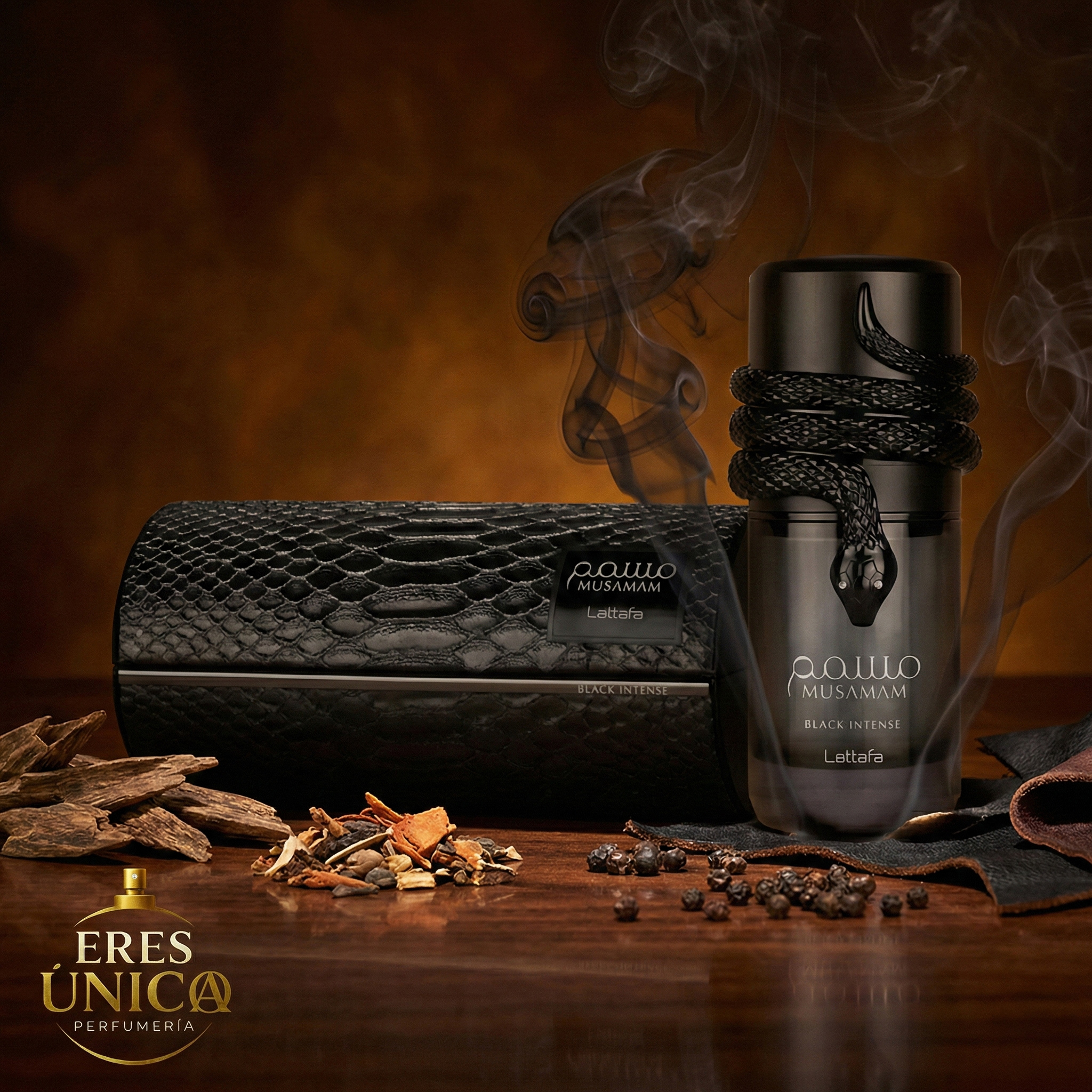 MUSAMAM BLAC INTENSE de Lattafa - Perfume árabe exclusivo