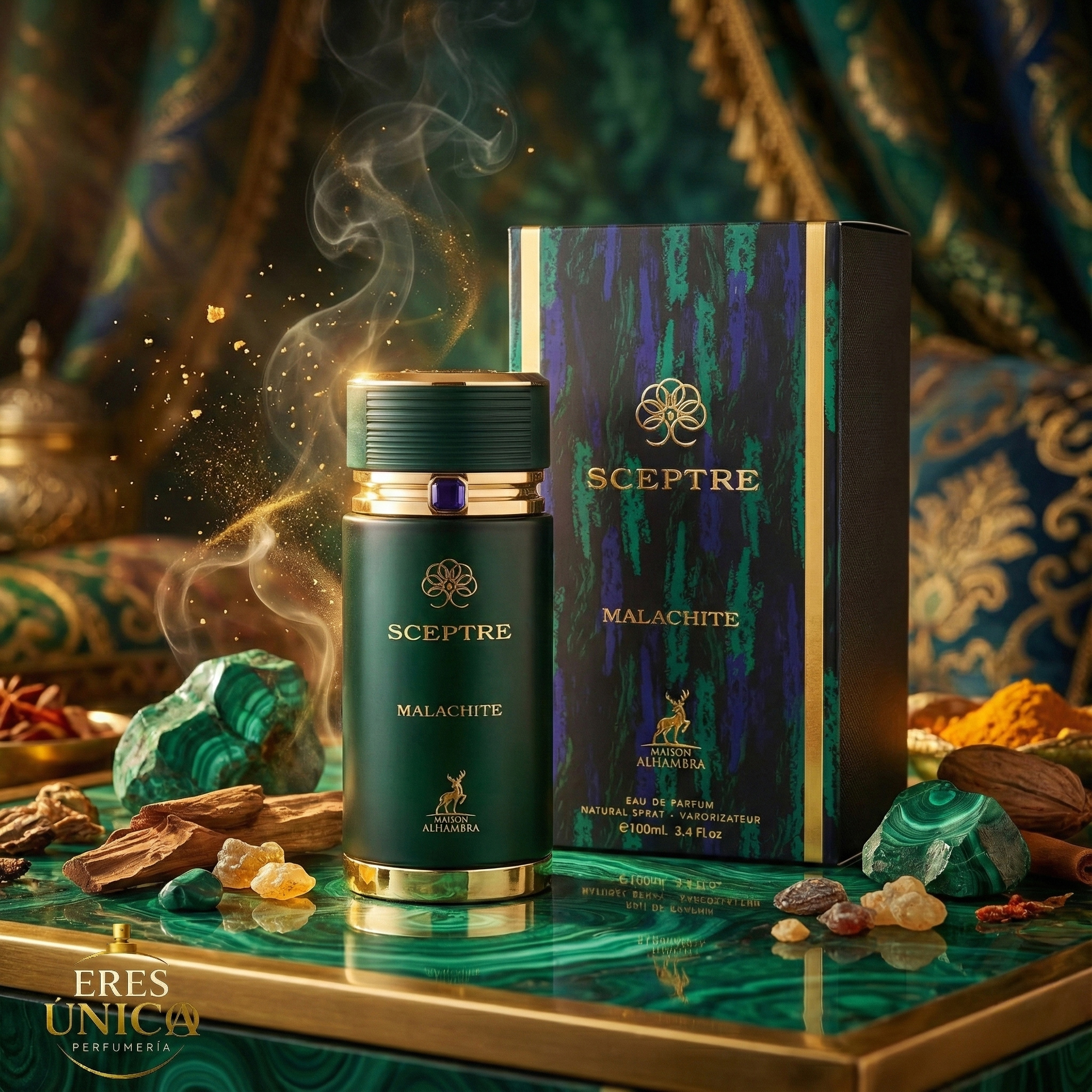 SCEPTRE MALACHITE de Maison Alhambra - Perfume árabe Amaderada Aromática
