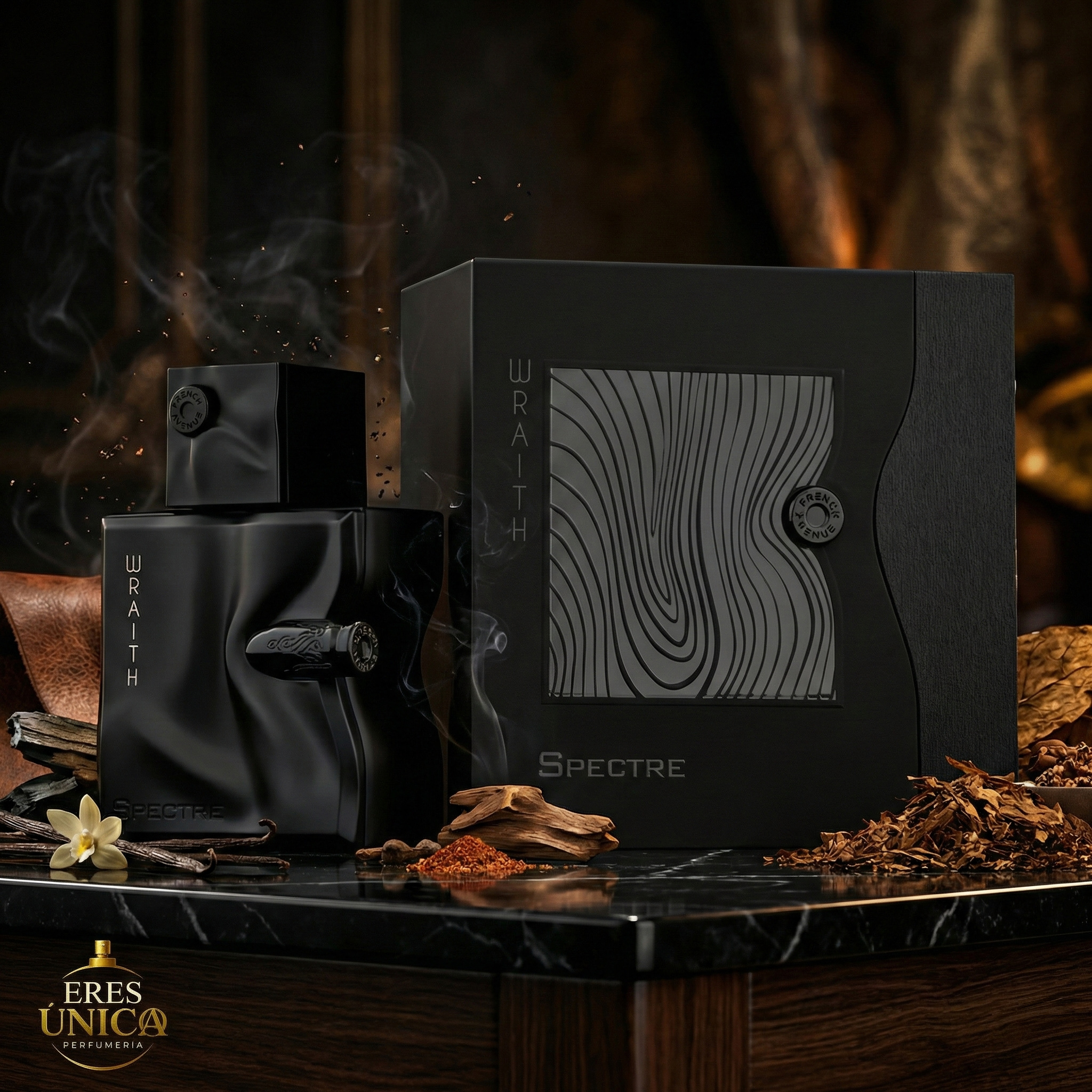SPECTRE WRAITH de French Avenue - Perfume árabe exclusivo Ámbar Vainilla (Gourmand).