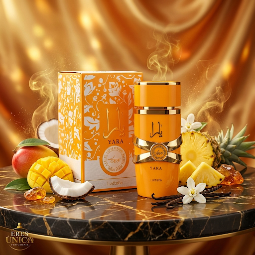 YARA TOUS de Lattafa - Perfume árabe exclusivo Floral Frutal Gourmand